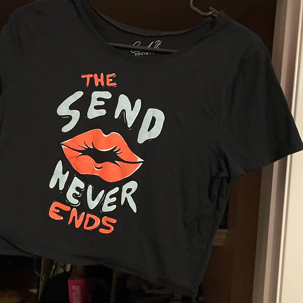 Send It crop top
